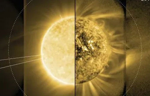 科学家第一次看到太阳中间日冕可以提高太空天气预报